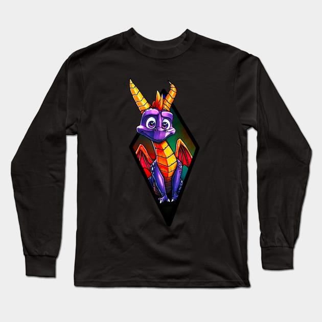 Da drago Long Sleeve T-Shirt by TyJys Ink&Design